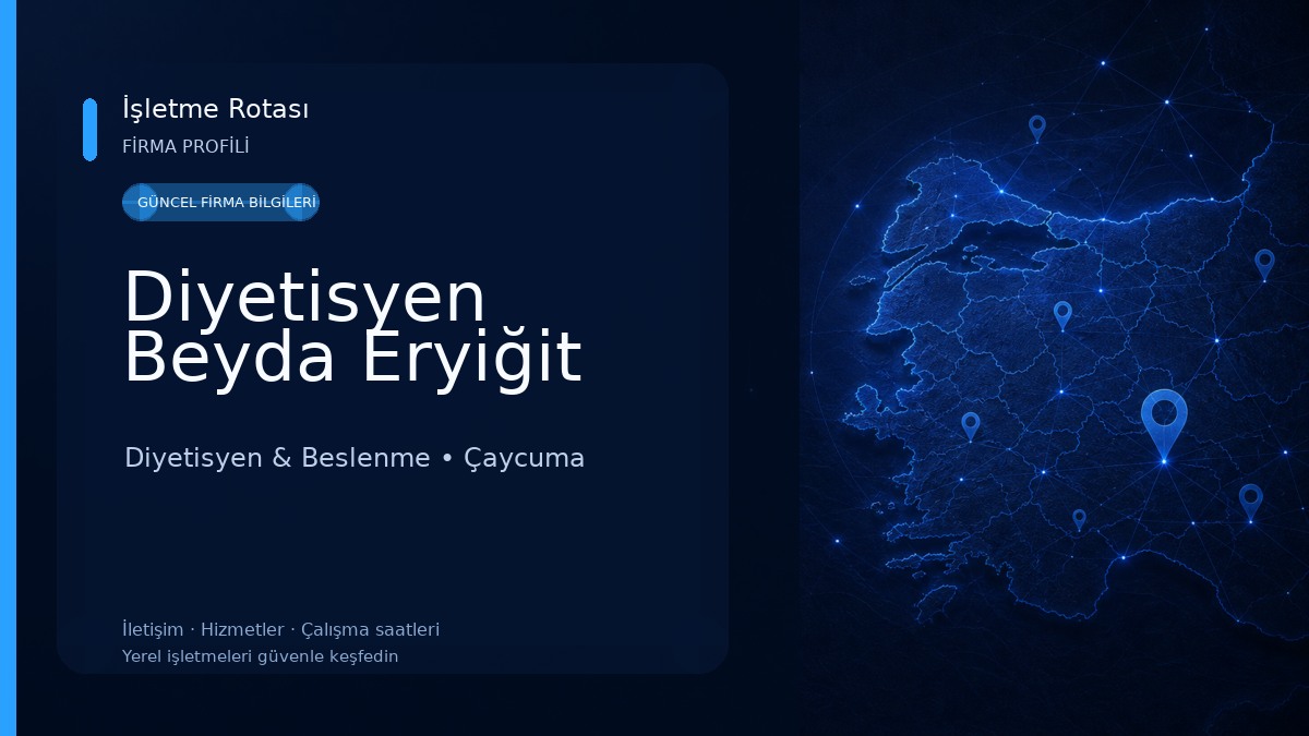 Diyetisyen Beyda Eryiğit Diyetisyen & Beslenme