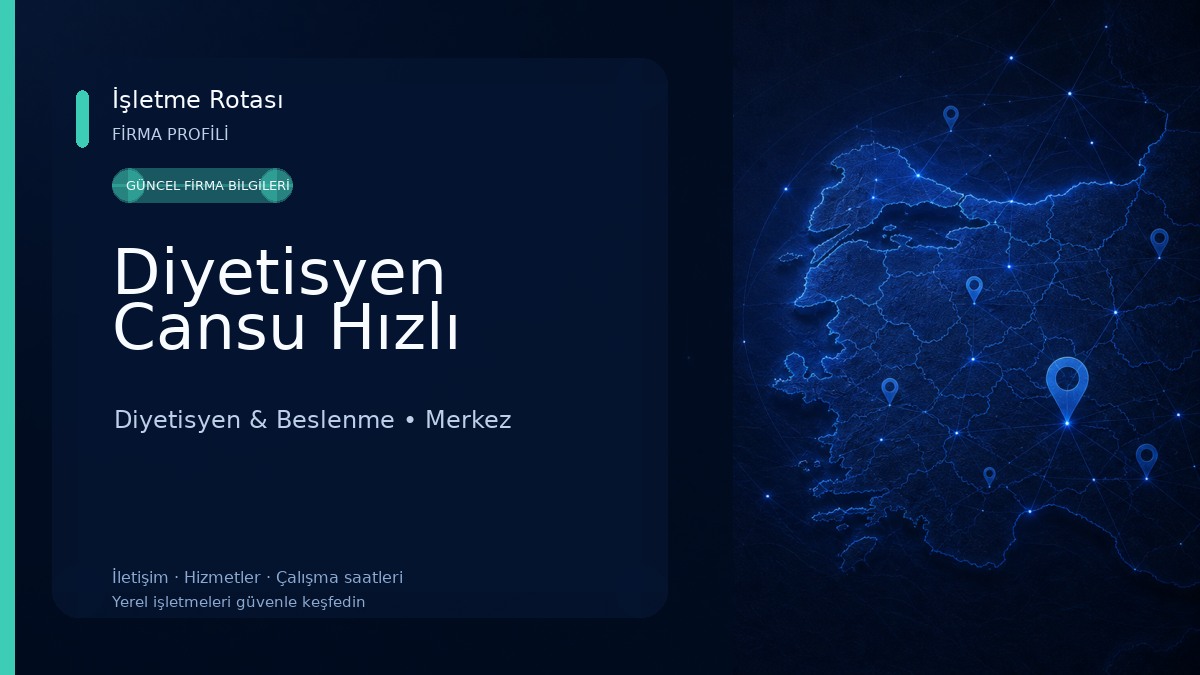 Diyetisyen Cansu Hızlı Diyetisyen & Beslenme
