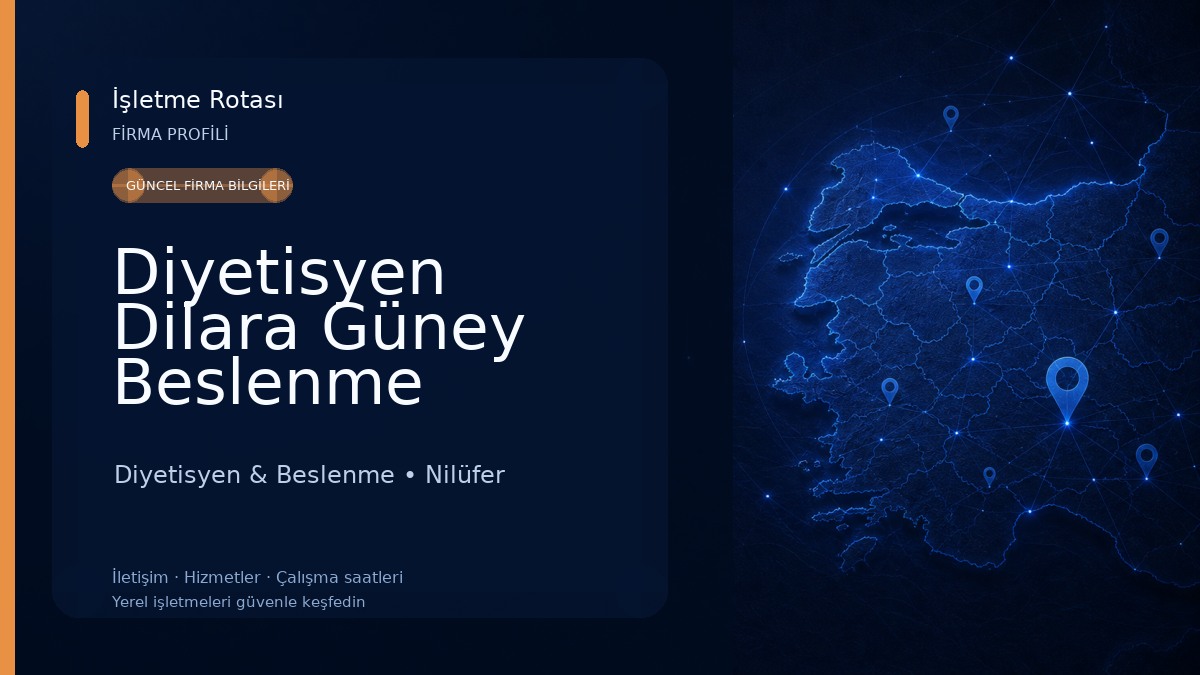 Diyetisyen Dilara Güney Beslenme Danışmanlığı Diyetisyen & Beslenme
