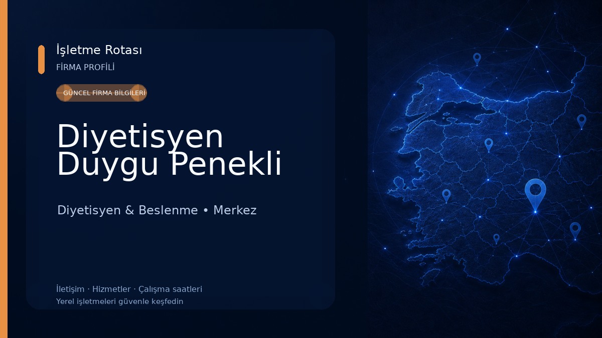 Diyetisyen Duygu Penekli