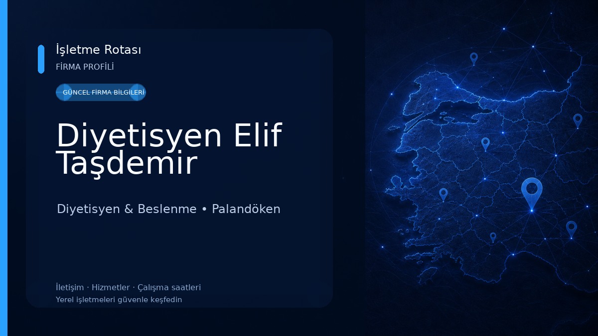 Diyetisyen Elif Taşdemir Diyetisyen & Beslenme