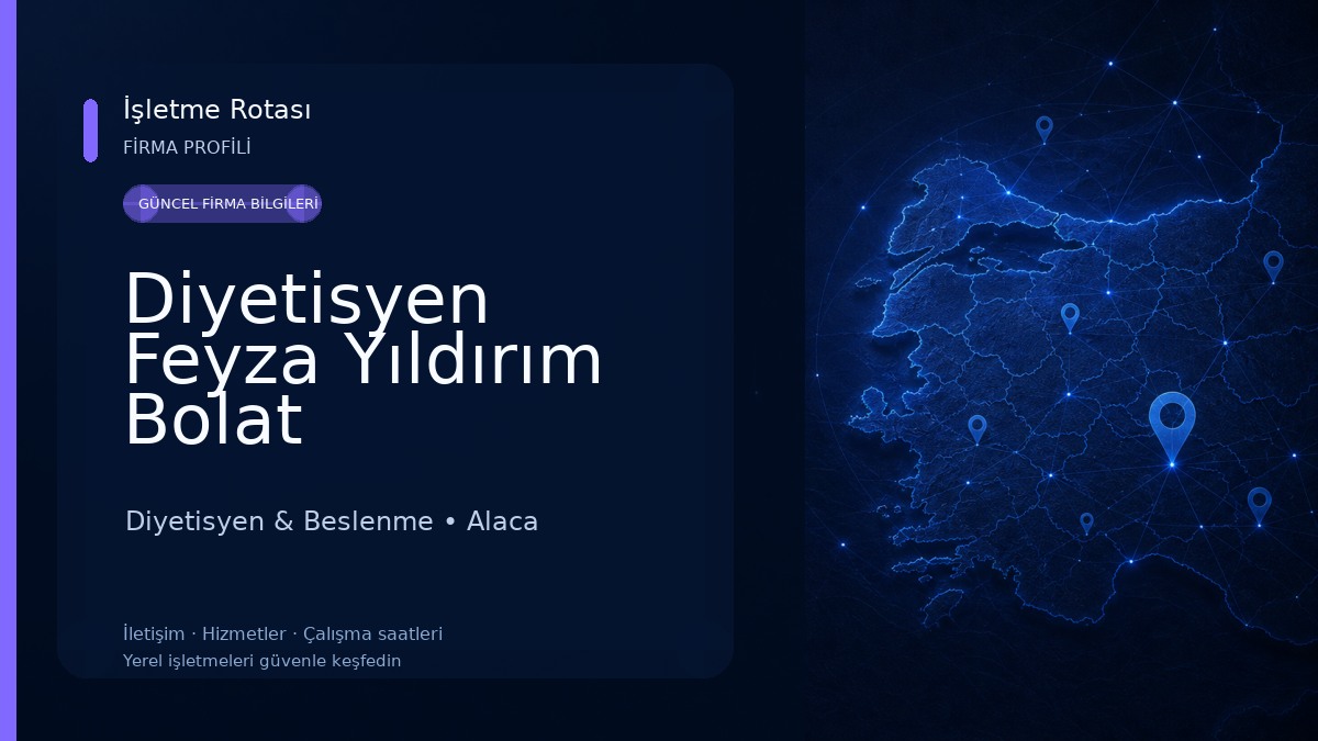 Diyetisyen Feyza Yıldırım Bolat Diyetisyen & Beslenme