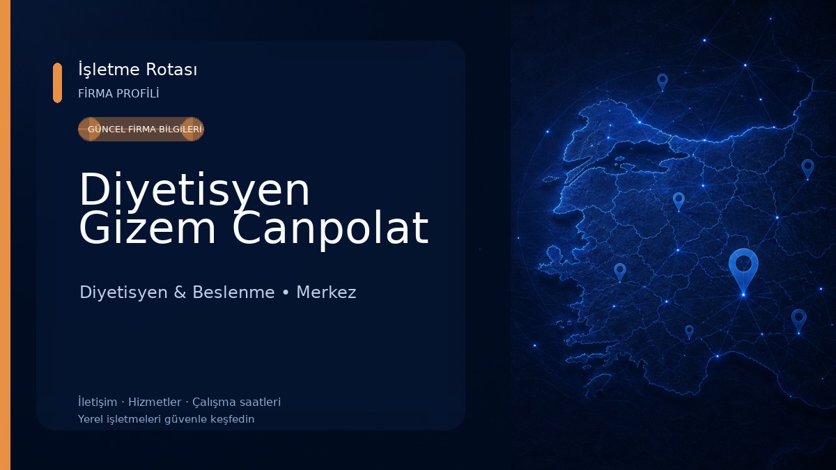 Diyetisyen Gizem Canpolat Diyetisyen & Beslenme