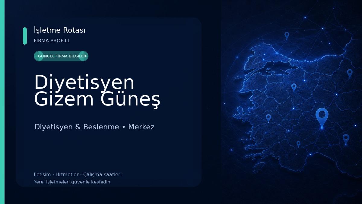Diyetisyen Gizem Güneş Diyetisyen & Beslenme