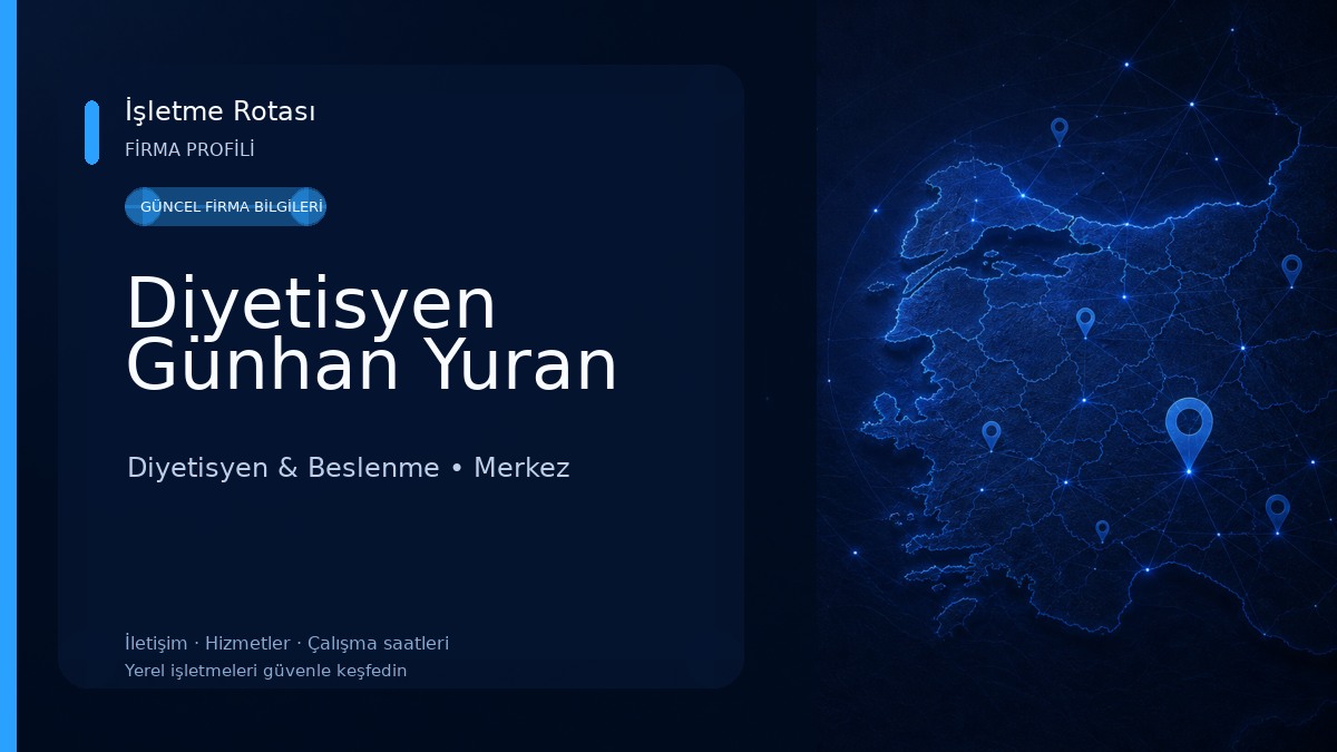 Diyetisyen Günhan Yuran Diyetisyen & Beslenme