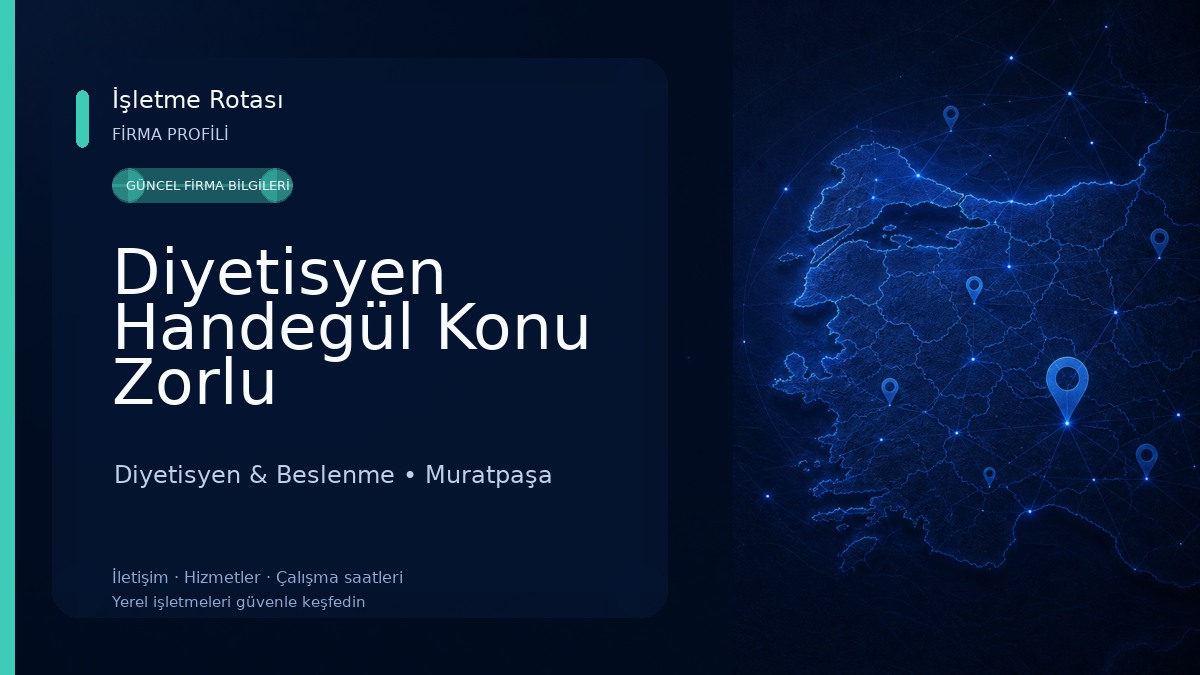 Diyetisyen Handegül Konu Zorlu Diyetisyen & Beslenme