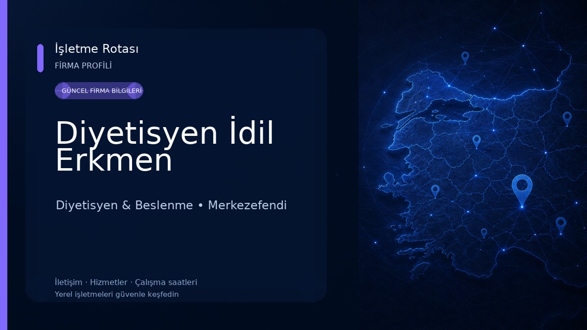 Diyetisyen İdil Erkmen