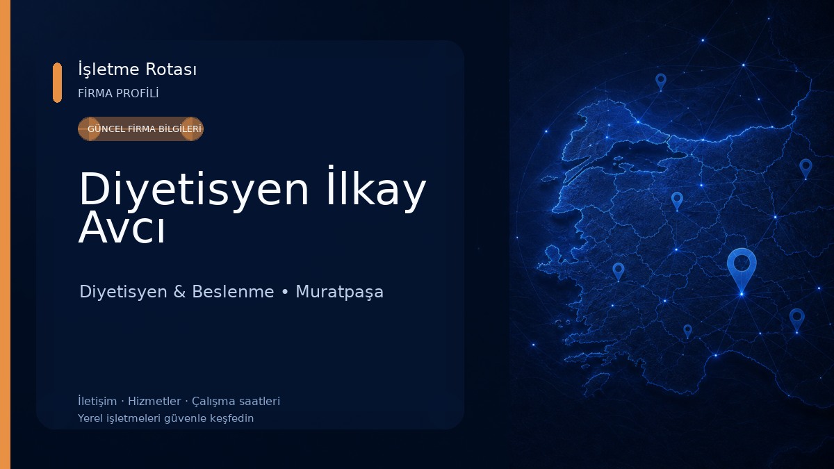 Diyetisyen İlkay Avcı Diyetisyen & Beslenme