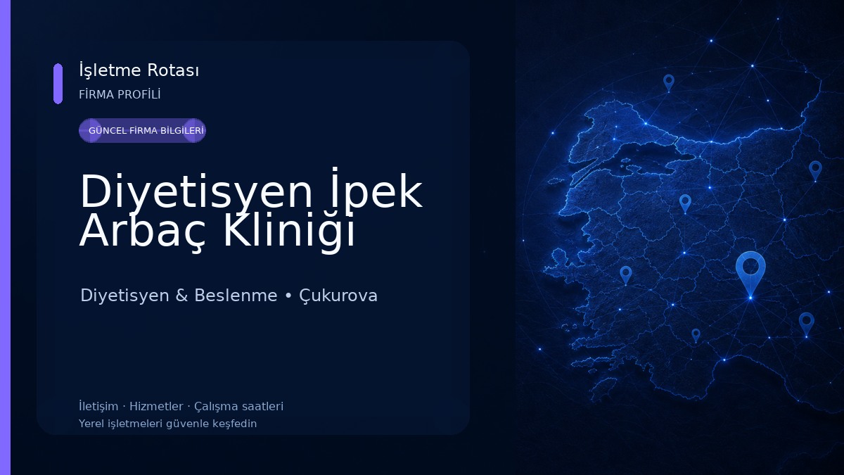 Diyetisyen İpek Arbaç Kliniği