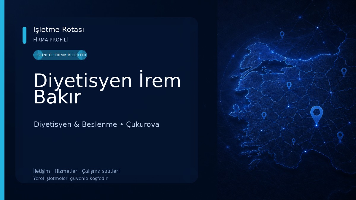 Diyetisyen İrem Bakır