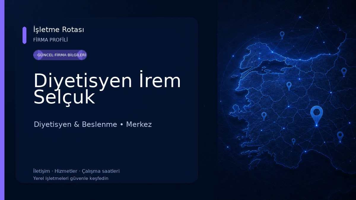 Diyetisyen İrem Selçuk Diyetisyen & Beslenme