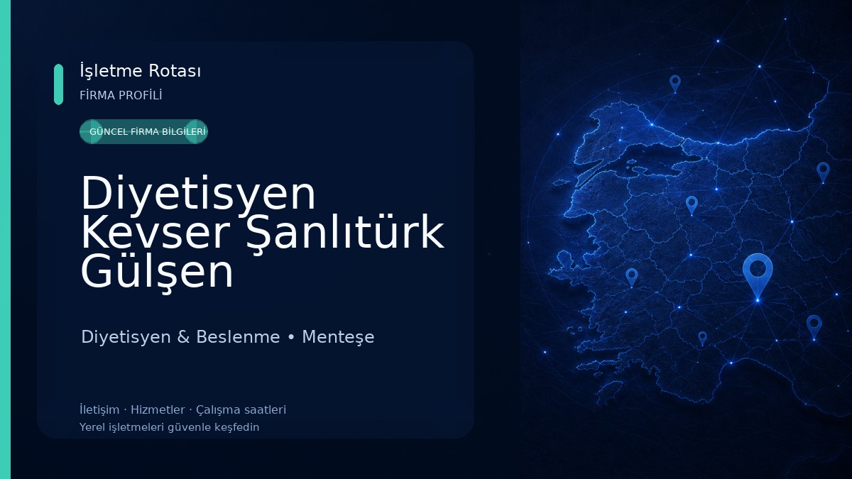Diyetisyen Kevser Şanlıtürk Gülşen Diyetisyen & Beslenme