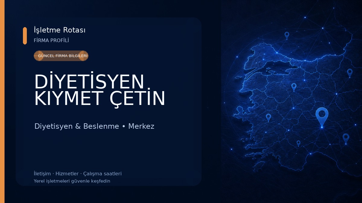 DİYETİSYEN KIYMET ÇETİN
