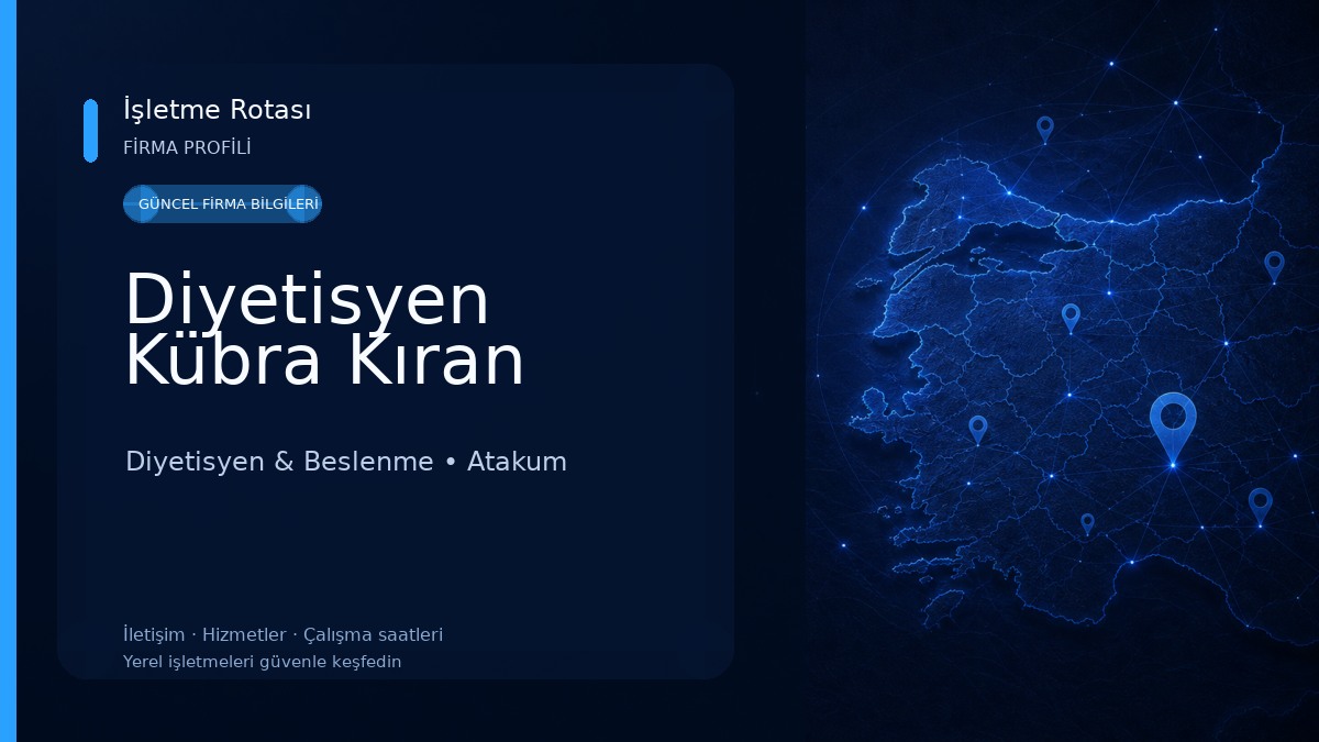 Diyetisyen Kübra Kıran Diyetisyen & Beslenme