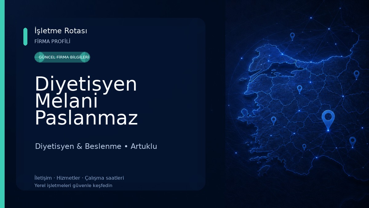 Diyetisyen Melani Paslanmaz Diyetisyen & Beslenme