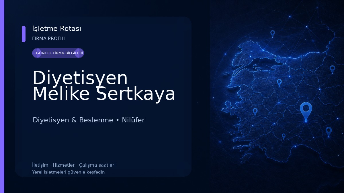Diyetisyen Melike Sertkaya
