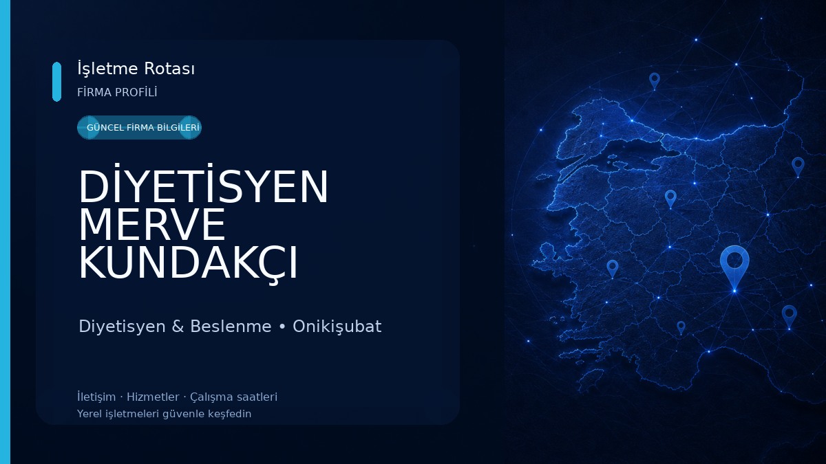 DİYETİSYEN MERVE KUNDAKÇI