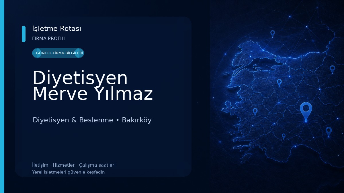 Diyetisyen Merve Yılmaz Diyetisyen & Beslenme