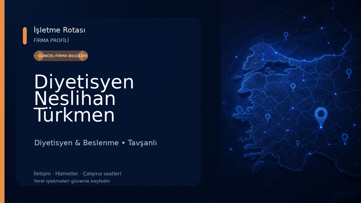 Diyetisyen Neslihan Türkmen 