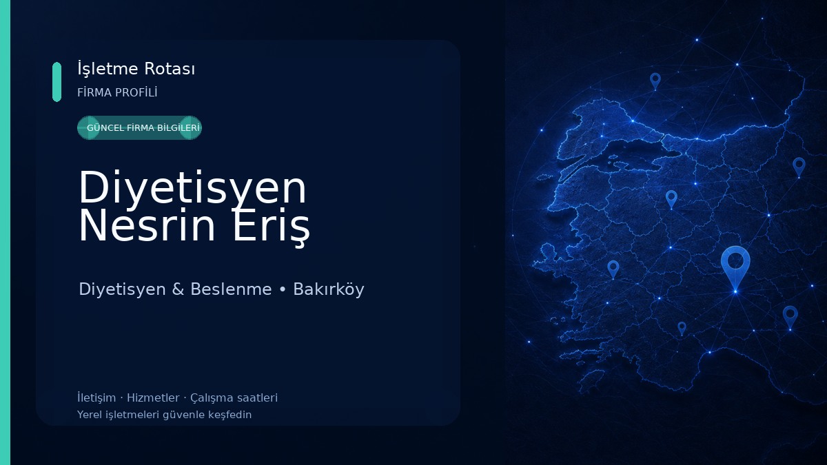 Diyetisyen Nesrin Eriş