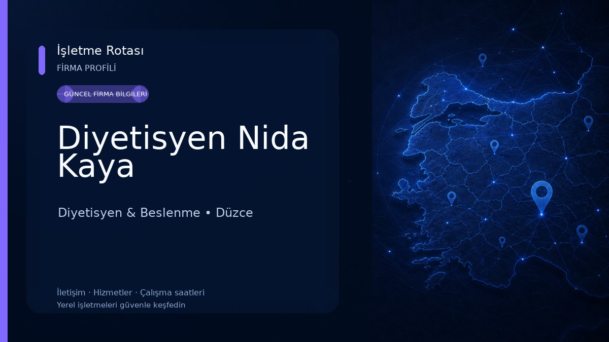 Diyetisyen Nida Kaya Diyetisyen & Beslenme