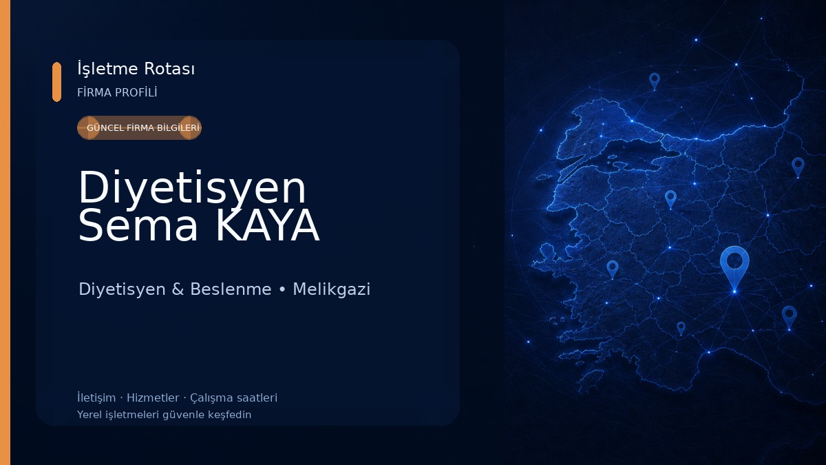 Diyetisyen Sema KAYA Diyetisyen & Beslenme