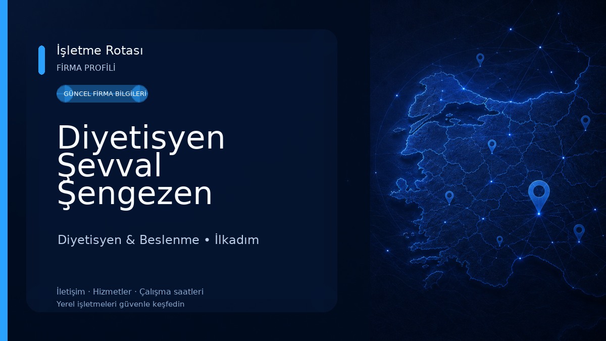 Diyetisyen Şevval Şengezen