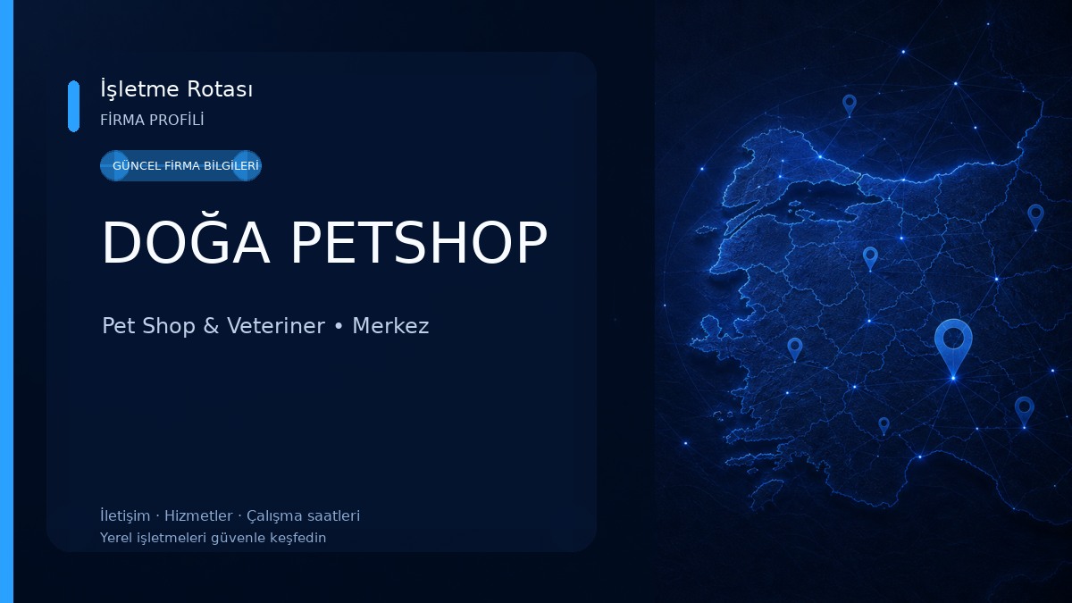 DOĞA PETSHOP Pet Shop & Veteriner