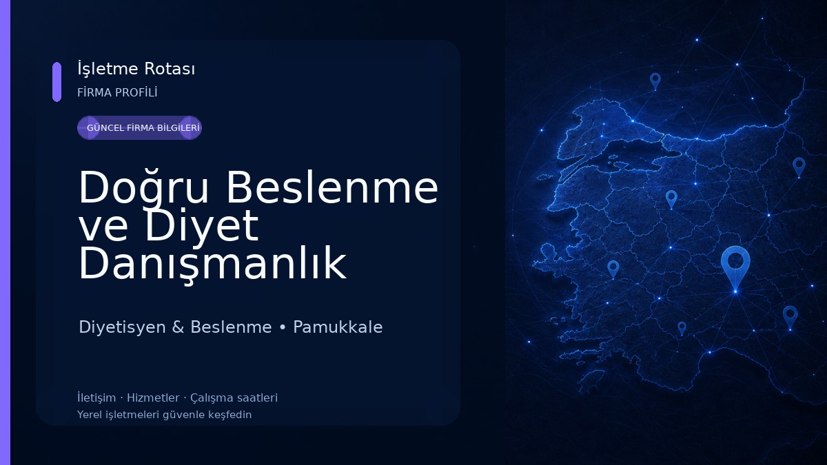 Doğru Beslenme ve Diyet Danışmanlık Merkezi, Diyetisyen
