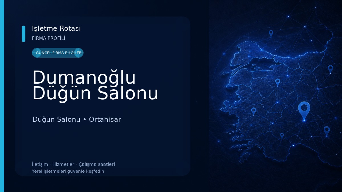 Dumanoğlu Düğün Salonu Düğün Salonu