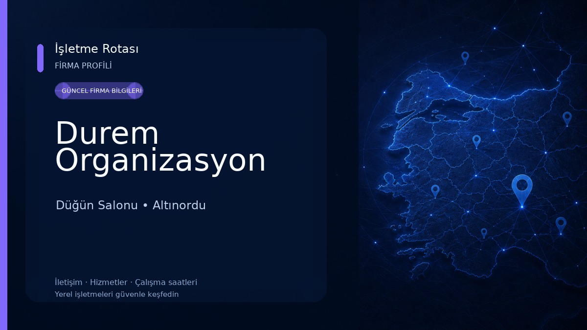Durem Organizasyon 