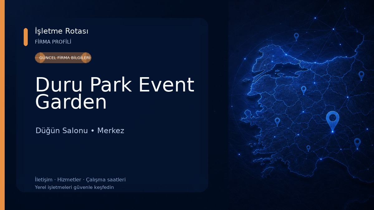 Duru Park Event Garden