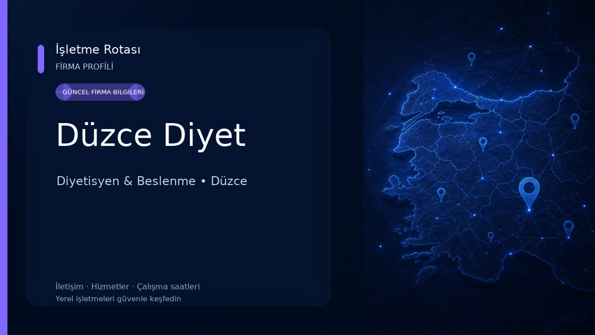 Düzce Diyet Diyetisyen & Beslenme