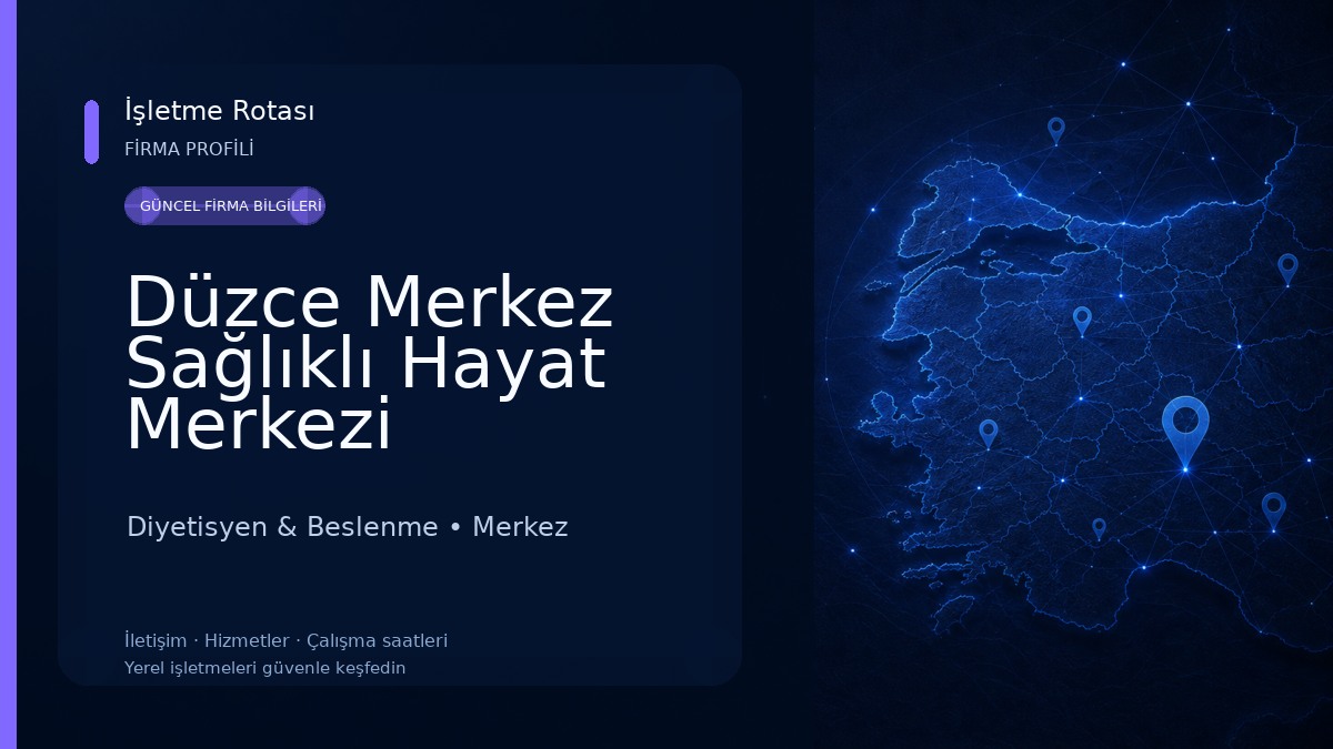 Düzce Merkez Sağlıklı Hayat Merkezi