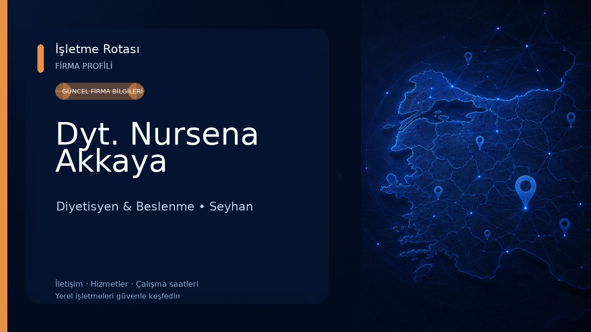 Dyt. Nursena Akkaya Diyetisyen & Beslenme