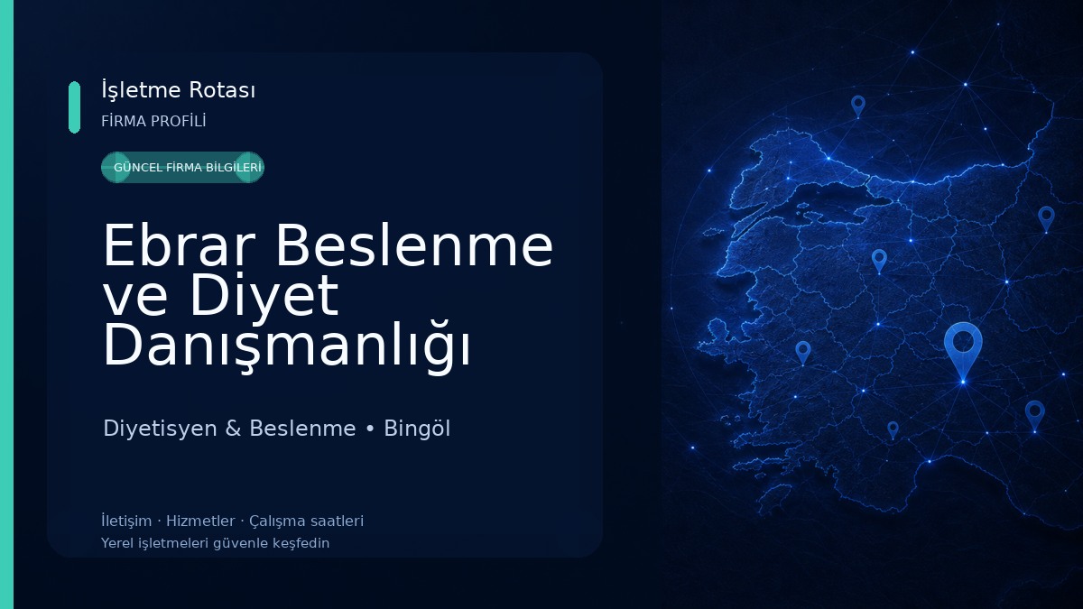 Ebrar Beslenme ve Diyet Danışmanlığı Diyetisyen & Beslenme
