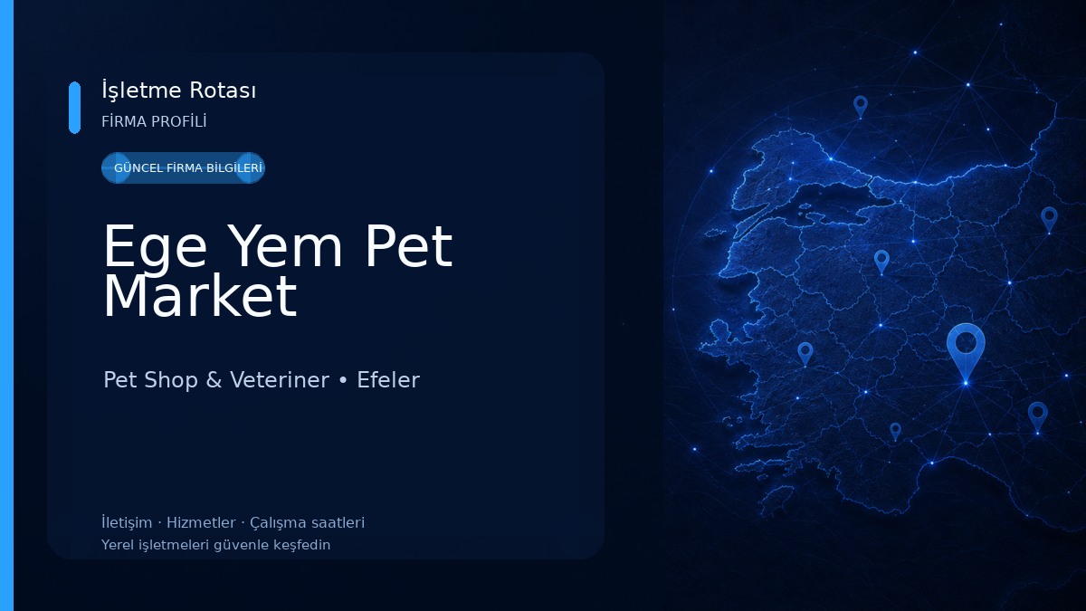 Ege Yem Pet Market Pet Shop & Veteriner