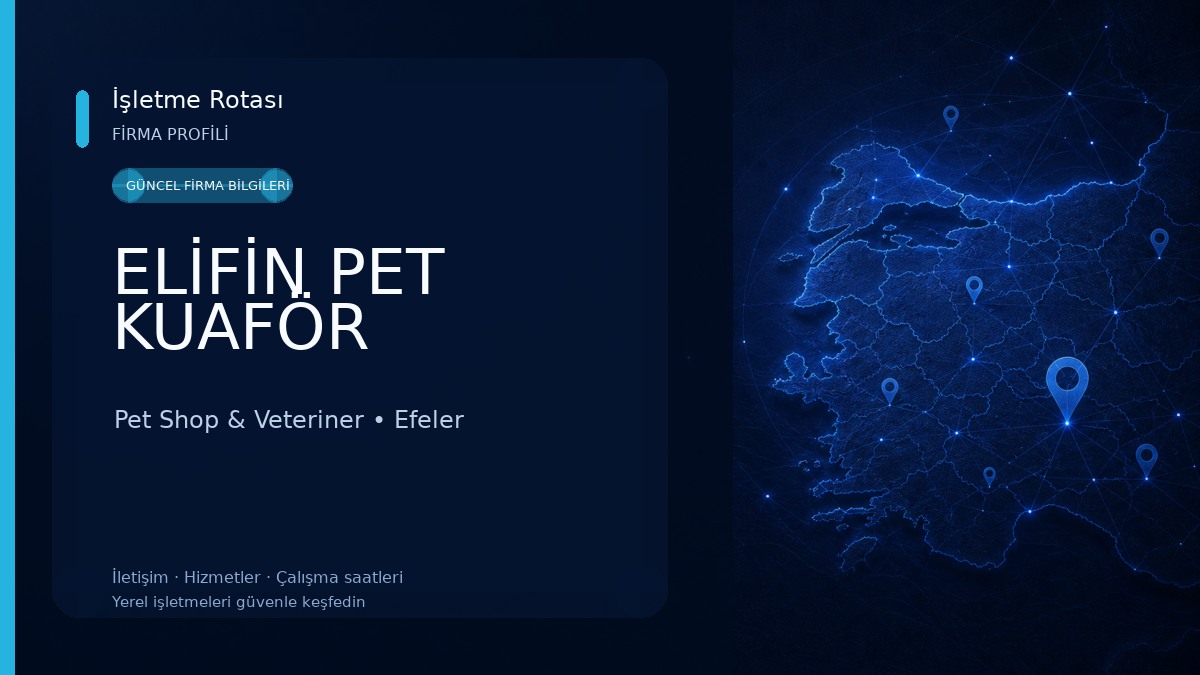 ELİFİN PET KUAFÖR Pet Shop & Veteriner