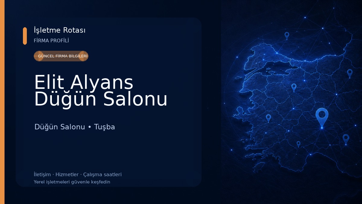 Elit Alyans Düğün Salonu Düğün Salonu