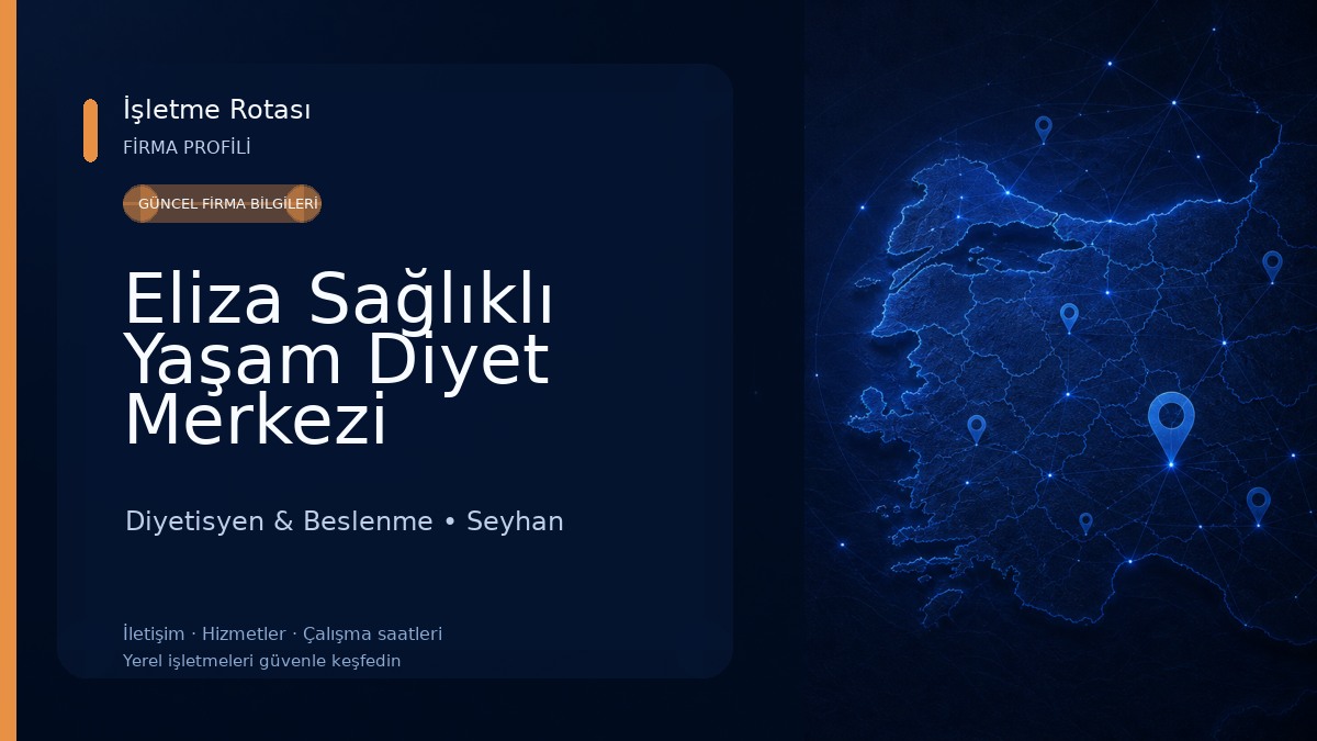 Eliza Sağlıklı Yaşam Diyet Merkezi Diyetisyen Eliza Sabancı