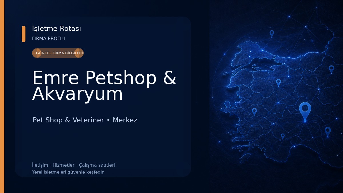 Emre Petshop & Akvaryum Pet Shop & Veteriner