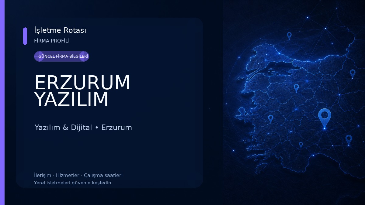 ERZURUM YAZILIM 
