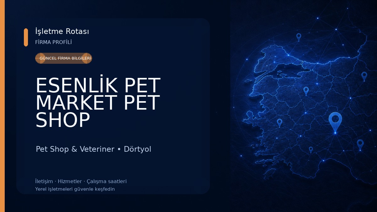 ESENLİK PET MARKET PET SHOP