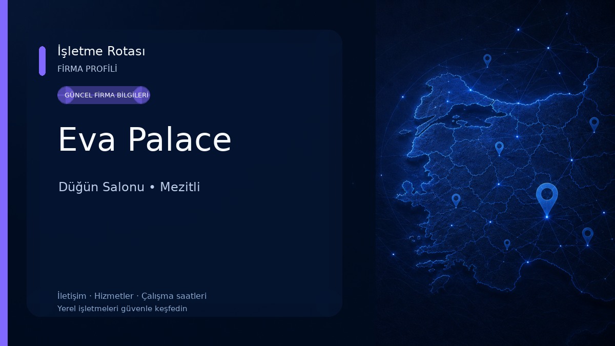Eva Palace Düğün Salonu