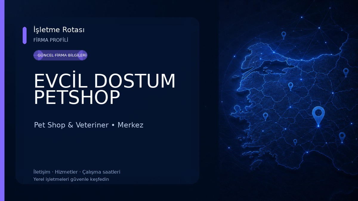 EVCİL DOSTUM PETSHOP Pet Shop & Veteriner