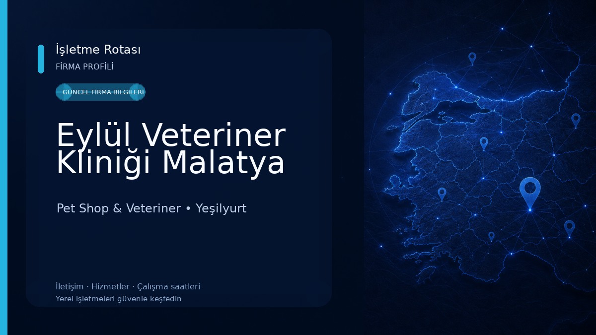 Eylül Veteriner Kliniği Malatya Pet Shop & Veteriner