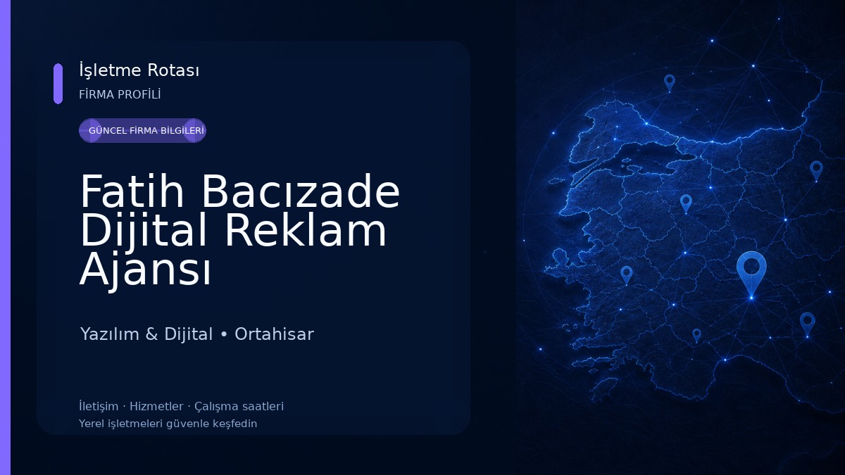 Fatih Bacızade Dijital Reklam Ajansı