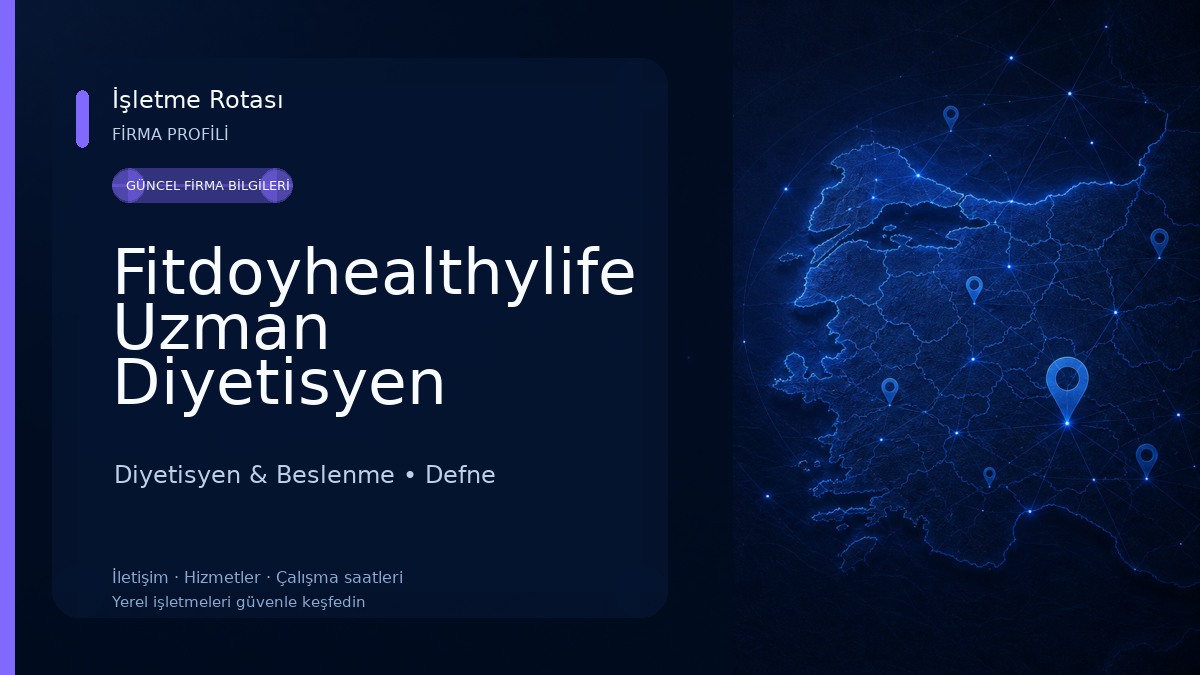 Fitdoyhealthylife Uzman Diyetisyen Didem OĞUR YÜZGÜLEN (Şu anda yalnızca ONLİNE hizmet verilmektedir) Diyetisyen & Beslenme