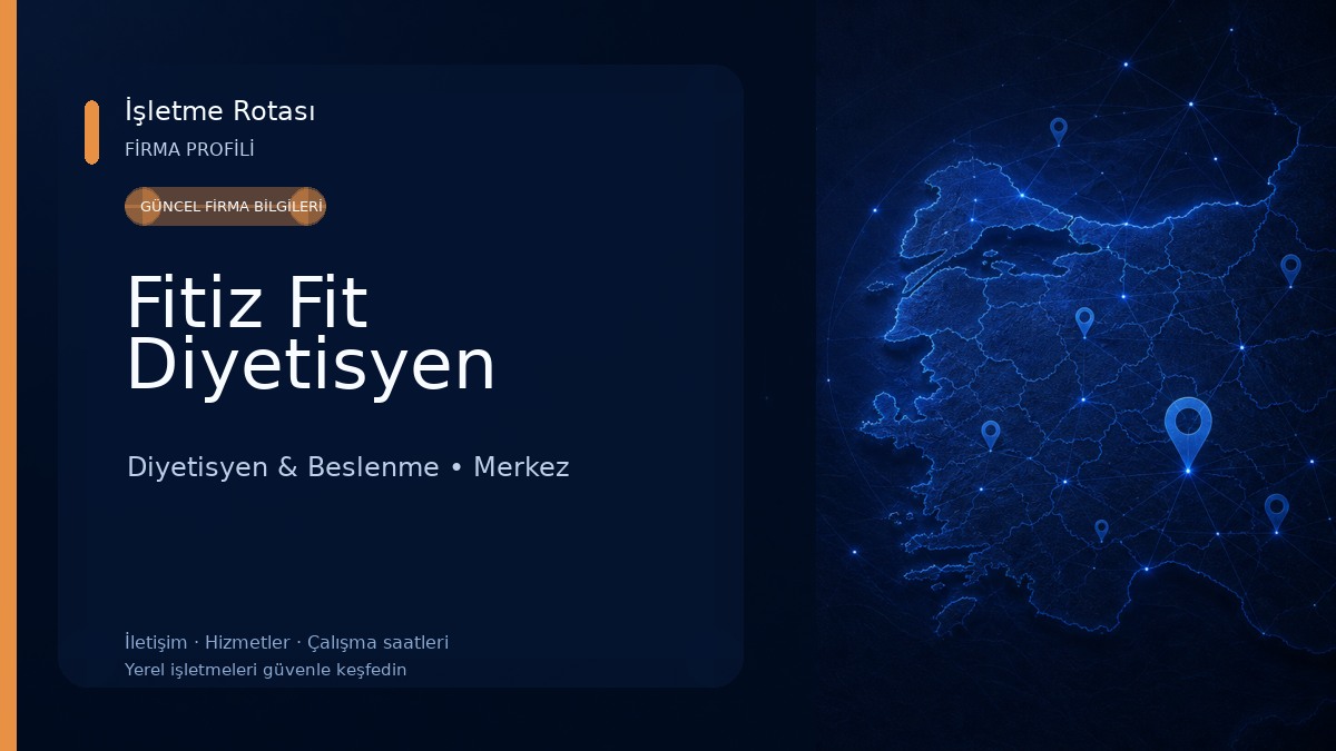 Fitiz Fit Diyetisyen Diyetisyen & Beslenme