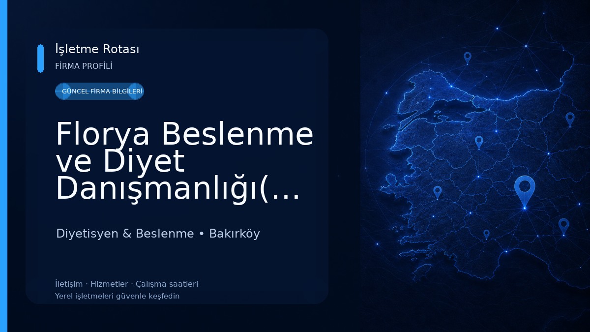 Florya Beslenme ve Diyet Danışmanlığı(Diyetisyen Gökhan ÇELİK) Diyetisyen & Beslenme